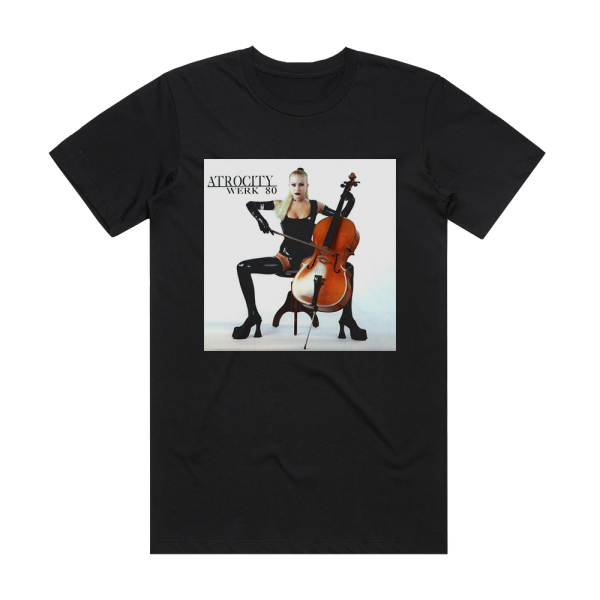 Atrocity Werk 80 Album Cover T-Shirt Black