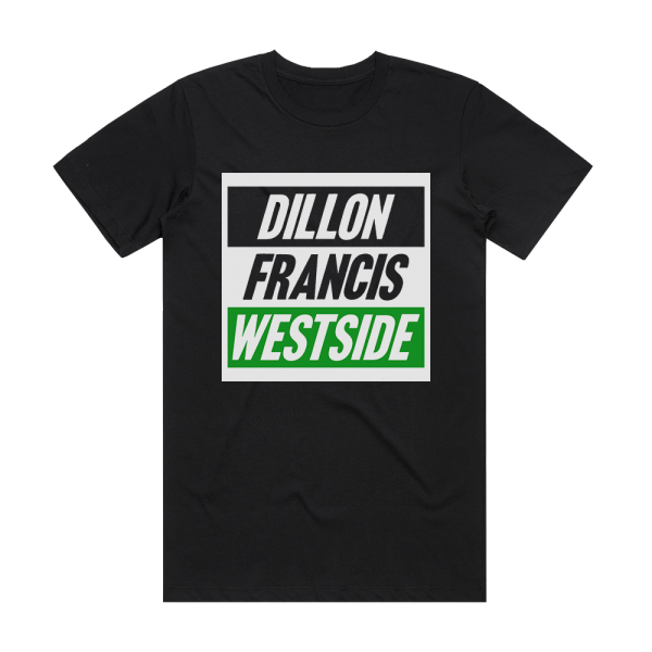 Dillon Francis Westside Ep Album Cover T-Shirt Black