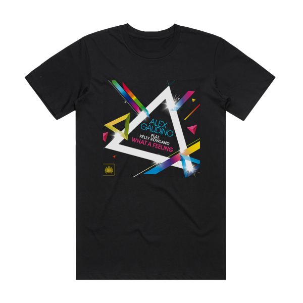 Alex Gaudino What A Feeling 2 Album Cover T-Shirt Black