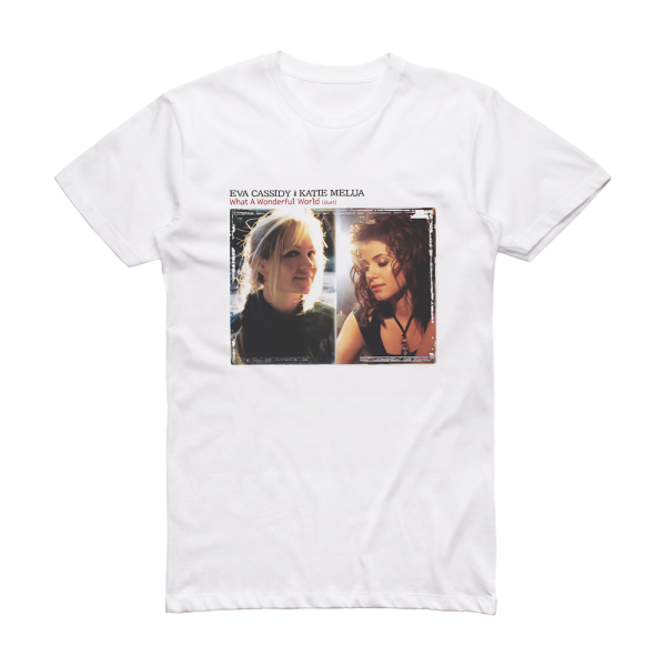 Katie Melua What A Wonderful World Album Cover T-Shirt White