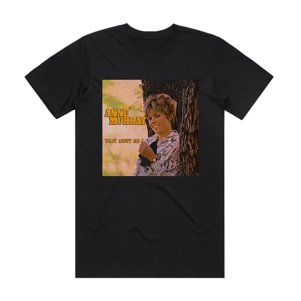 Anne Murray What About Me Album Cover T-Shirt Black