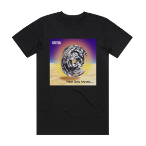Celtus What Goes Around Album Cover T-Shirt Black