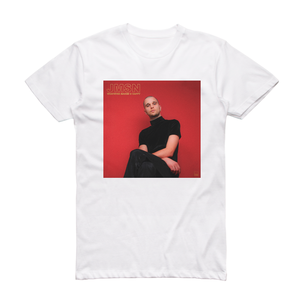 JMSN Whatever Makes U Happy Album Cover T-Shirt White