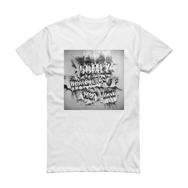 Gomez Whatevers On Your Mind 2 Album Cover T-Shirt White