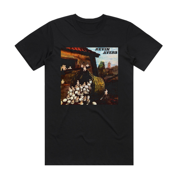 Kevin Ayers Whatevershebringswesing 2 Album Cover T-Shirt Black