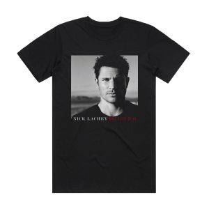 Nick Lachey Whats Left Of Me Album Cover T-Shirt Black