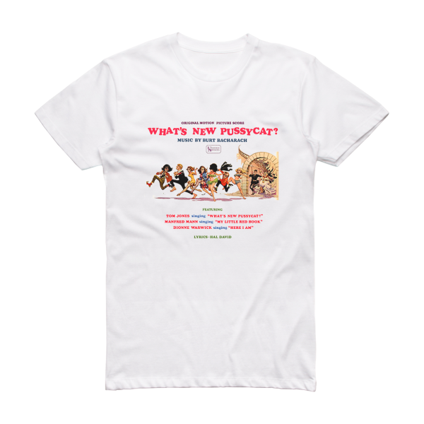 Burt Bacharach Whats New Pussycat 3 Album Cover T-Shirt White