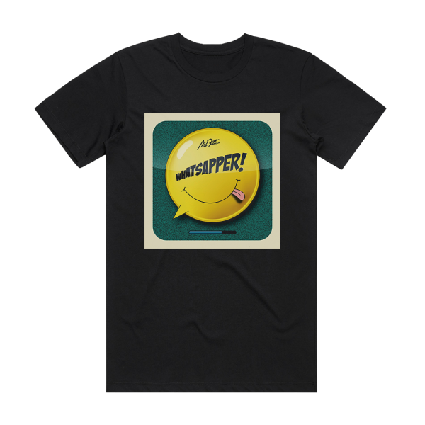 MC Fitti Whatsapper Album Cover T-Shirt Black