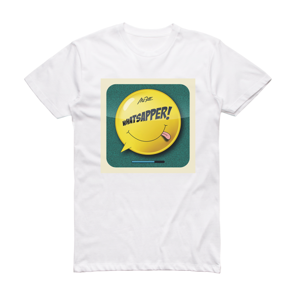 MC Fitti Whatsapper Album Cover T-Shirt White