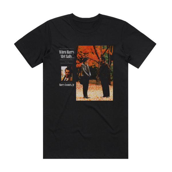 Harry Connick Jr When Harry Met Sally Album Cover T-Shirt Black