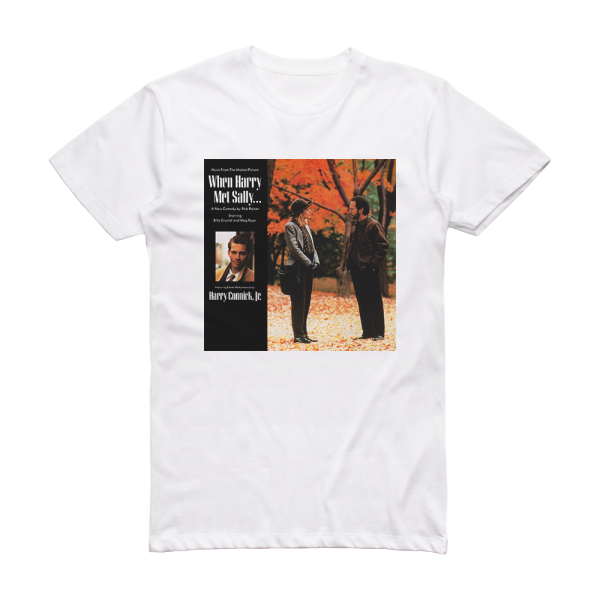 Harry Connick Jr When Harry Met Sally Album Cover T-Shirt White