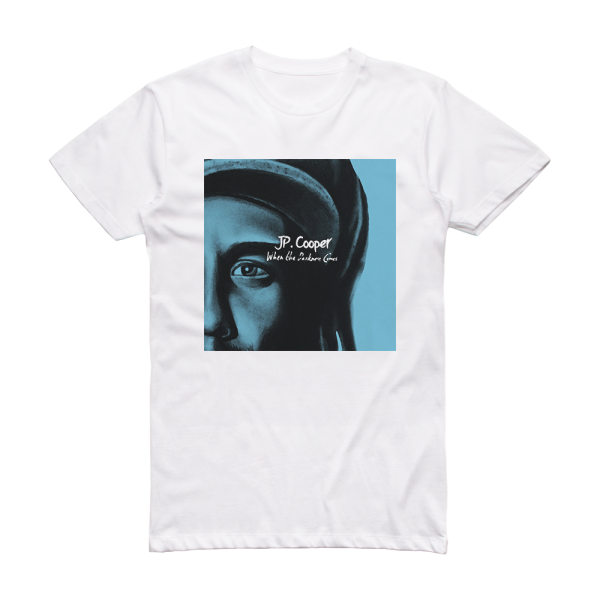 JP Cooper When The Darkness Comes Album Cover T-Shirt White