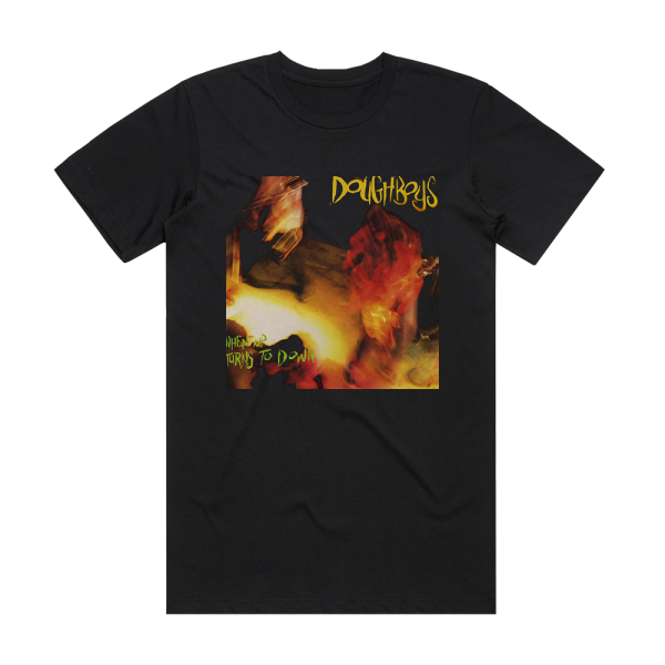 Doughboys When Up Turns To Down Album Cover T-Shirt Black