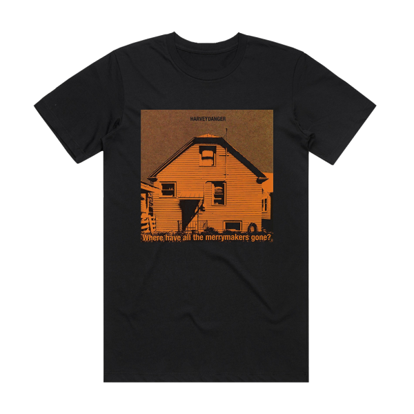Harvey Danger Where Have All The Merrymakers Gone Album Cover T-Shirt Black