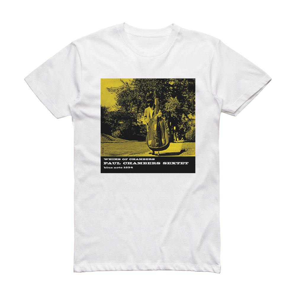 Paul Chambers Sextet Whims Of Chambers Album Cover T-Shirt White
