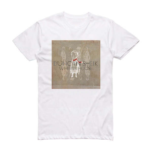 Duncan Sheik Whisper House Album Cover T-Shirt White