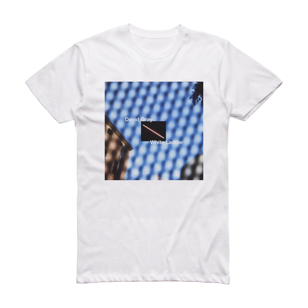 David Gray White Ladder Album Cover T-Shirt White