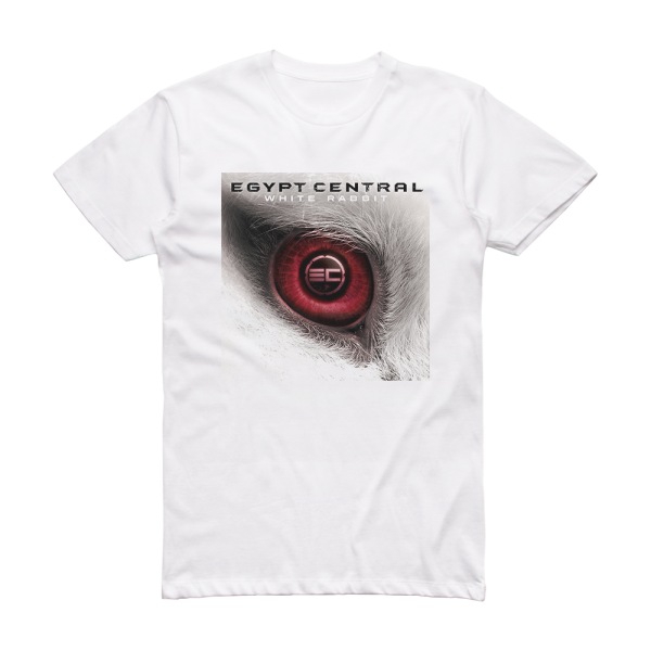 Egypt Central White Rabbit Album Cover T-Shirt White