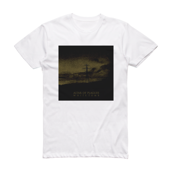 Altar of Plagues White Tomb 1 Album Cover T-Shirt White