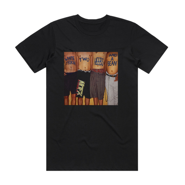 NOFX White Trash Two Heebs And A Bean Album Cover T-Shirt Black