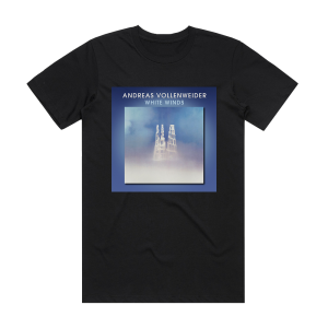 Andreas Vollenweider White Winds Seekers Journey 2 Album Cover T-Shirt Black