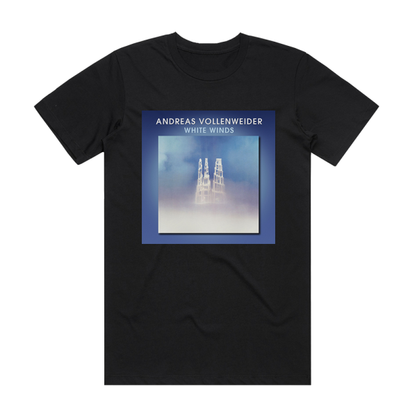 Andreas Vollenweider White Winds Seekers Journey 2 Album Cover T-Shirt Black