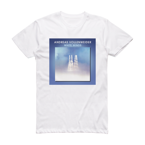 Andreas Vollenweider White Winds Seekers Journey 2 Album Cover T-Shirt White