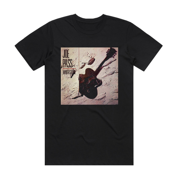 Joe Pass Whitestone Album Cover T-Shirt Black