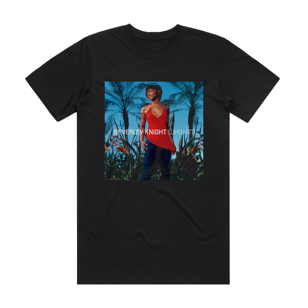 Beverley Knight Who I Am Album Cover T-Shirt Black