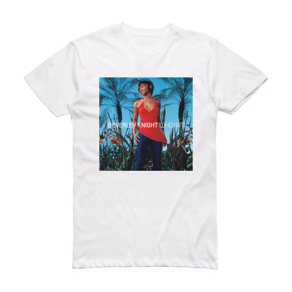 Beverley Knight Who I Am Album Cover T-Shirt White