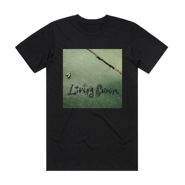 Living Colour Who Shot Ya Album Cover T-Shirt Black