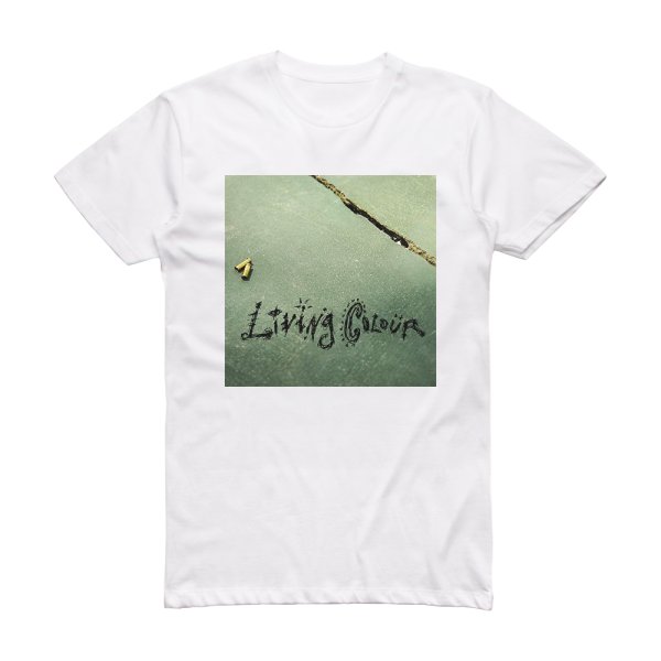 Living Colour Who Shot Ya Album Cover T-Shirt White