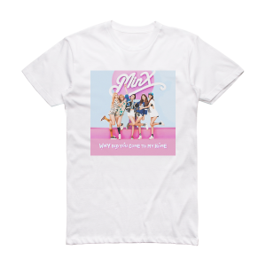 Minx Why Did You Come To My Home Album Cover T-Shirt White