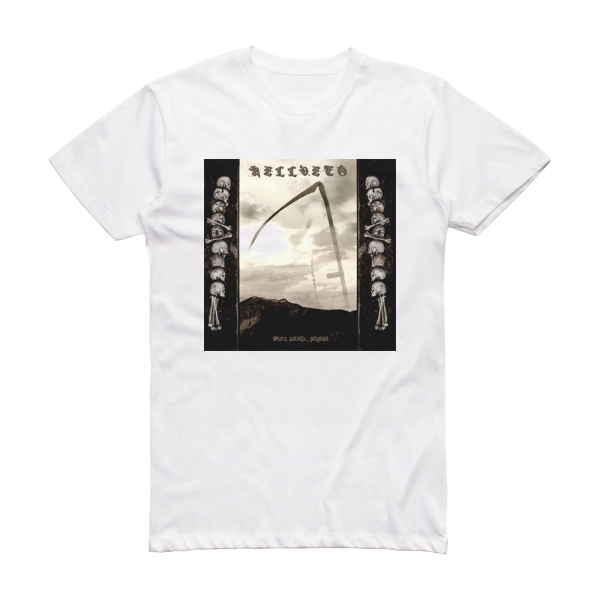 Hellveto Wiara Nadzieja Potpienie Album Cover T-Shirt White