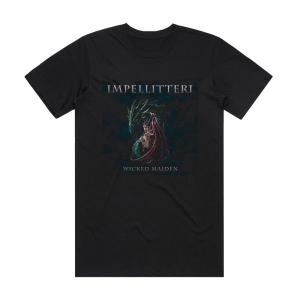 Impellitteri Wicked Maiden Album Cover T-Shirt Black