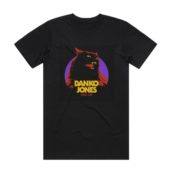 Danko Jones Wild Cat 2 Album Cover T-Shirt Black