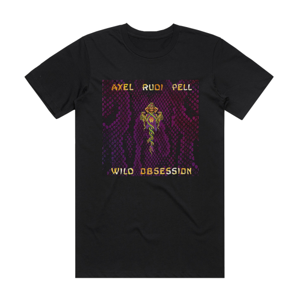 Axel Rudi Pell Wild Obsession Album Cover T-Shirt Black