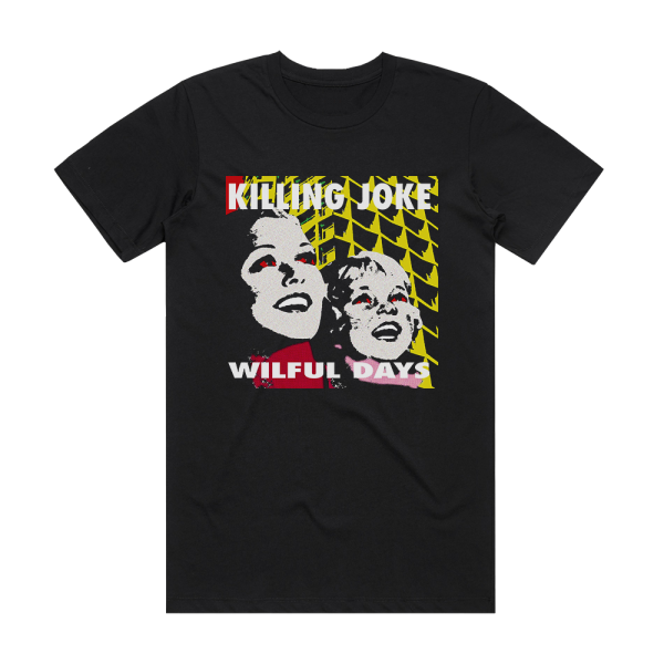 Killing Joke Wilful Days Album Cover T-Shirt Black