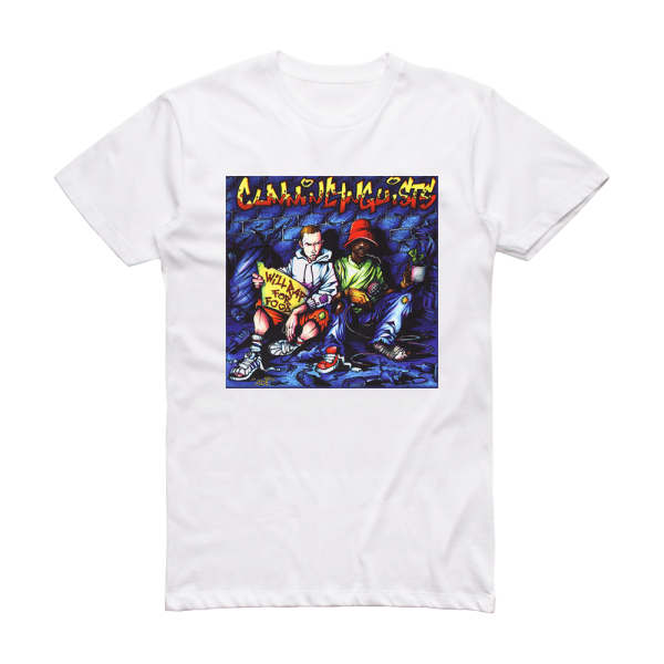 CunninLynguists Will Rap For Food Album Cover T-Shirt White