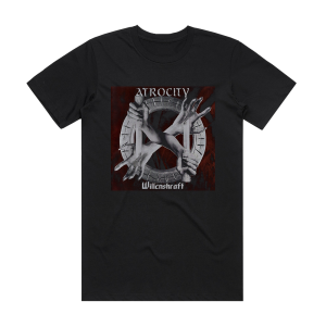 Atrocity Willenskraft Album Cover T-Shirt Black