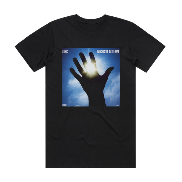 Clinic Winchester Cathedral Album Cover T-Shirt Black