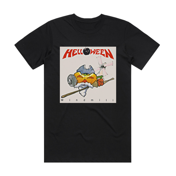 Helloween Windmill Album Cover T-Shirt Black