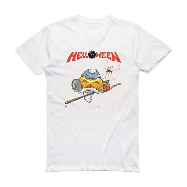 Helloween Windmill Album Cover T-Shirt White