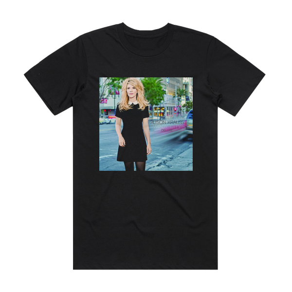 Alison Krauss Windy City Album Cover T-Shirt Black