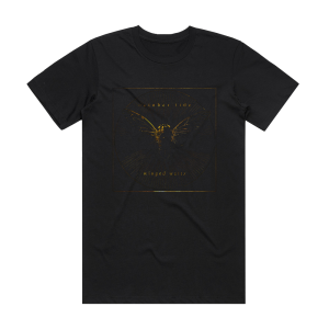 October Tide Winged Waltz Album Cover T-Shirt Black