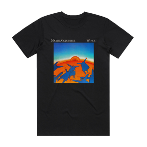 Michel Colombier Wings Album Cover T-Shirt Black