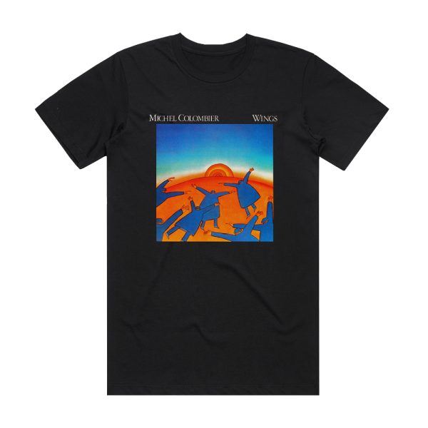 Michel Colombier Wings Album Cover T-Shirt Black