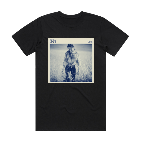 Birdy Wings Album Cover T-Shirt Black