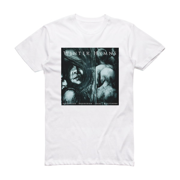 Aloeswood Winter Hymns Album Cover T-Shirt White