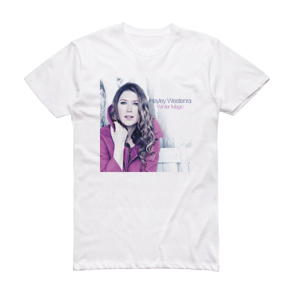 Hayley Westenra Winter Magic Album Cover T-Shirt White